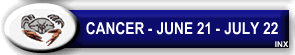Cancer: June 21 - July 22